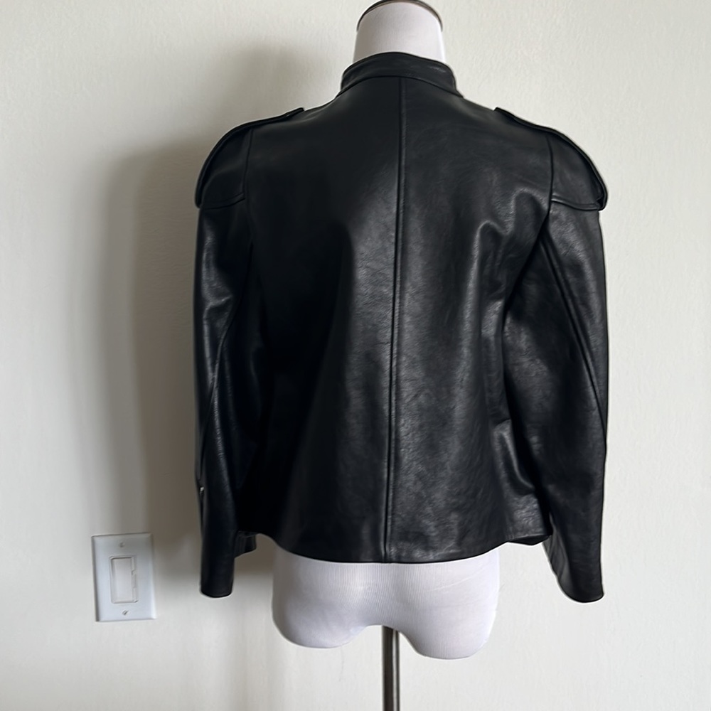 Golden goose deluxe brand Woman’s jacket leather size large black - Picture 5 of 16
